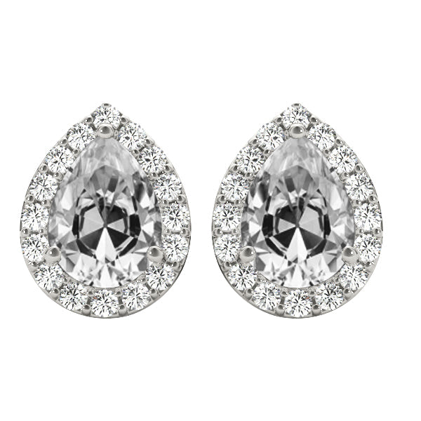 Handcrafted Drop Earrings 8 ct – main view