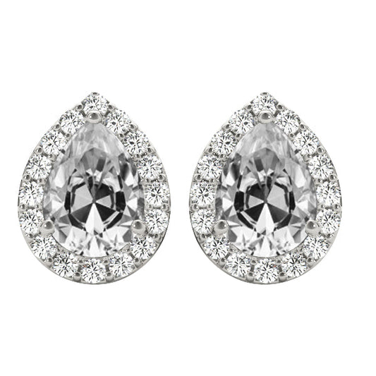 Handcrafted Drop Earrings 8 ct – main view