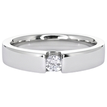 Tension Set Round Natural Earth Mined Diamond Promise Men's Ring 0.50 Carats Jewellery