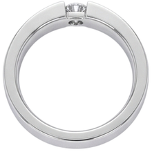 Tension Set Round Natural Earth Mined Diamond Promise Men's Ring 0.50 Carats Jewellery