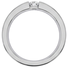 Tension Set Round Natural Earth Mined Diamond Promise Men's Ring 0.50 Carats Jewellery