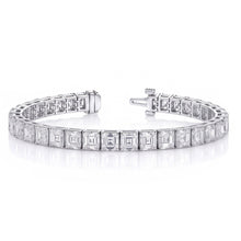 The Most Expensive Bracelet With Asscher Natural Earth Mined Diamonds