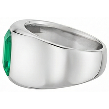 Artisan Colored Stone Ring 2 ct – top view