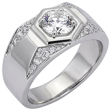 Thick Shank Men's Anniversary Band Round Natural Earth Mined Diamond 1.75 Carats