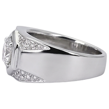 Thick Shank Men's Anniversary Band Round Natural Earth Mined Diamond 1.75 Carats