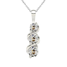 Brilliant Diamond Drop Pendant 0.25-ct 14 Karat White Gold – main view