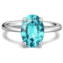 Timeless 3ct Paraiba Solitaire Ring