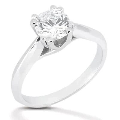Trellis Setting Natural Diamond Ring 3 Carat