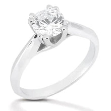 Trellis Setting Natural Diamond Ring 3 Carat