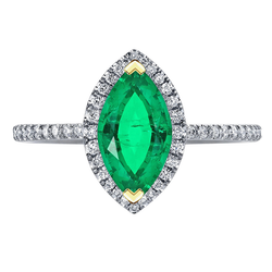Elegant Gemstone Ring – Colombian Emerald 2.50 ct from