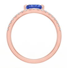 Trillion Gemstone Ring Prong Set Blue Sapphire 1.50 Carats Natural Earth Mined Diamonds
