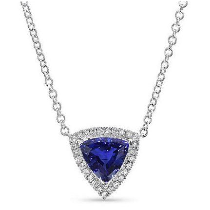 Sparkling Precious Stone Pendant 1.50 ct – main view