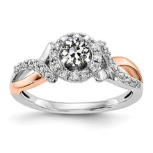 Two Tone Halo Round Old Miner Real Diamond Ring Split Shank 2.50 Carats