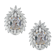 Two Tone Marquise, Pear & Cushion Old Cut Natural Earth Mined Diamond Studs 12 Carats