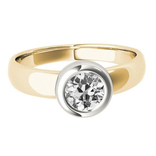 natural round diamond 1.50ct watch side angle