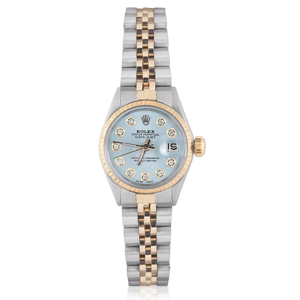 Diamond Dial Fluted Bezel