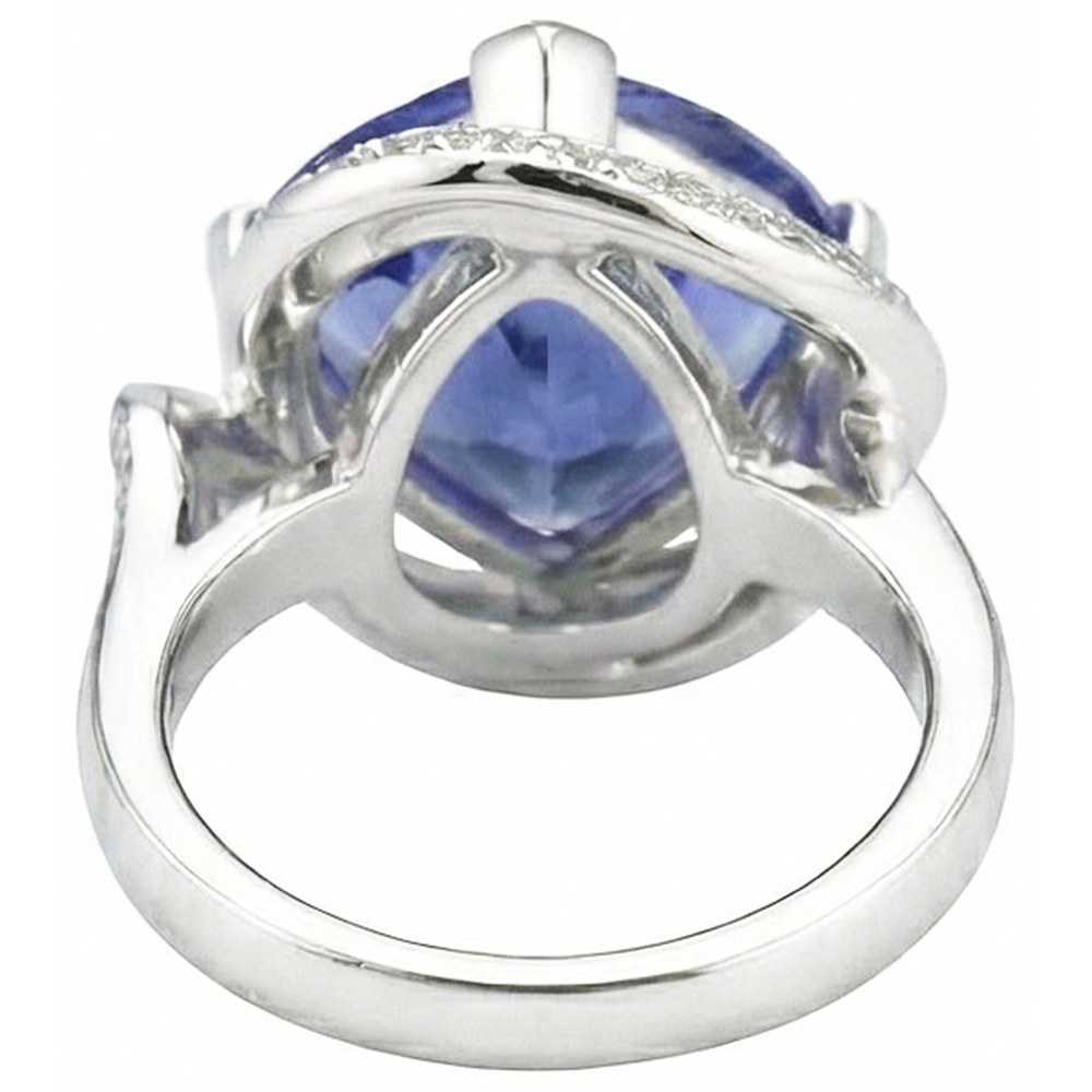 Unique Sapphire Ring Art Deco