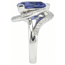 Unique Sapphire Ring Art Deco
