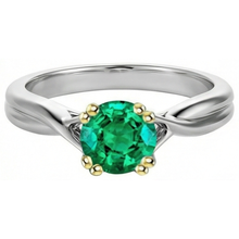 Radiant Gemstone Ring 2 ct – side view