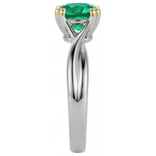 Radiant Gemstone Ring 2 ct – angle view