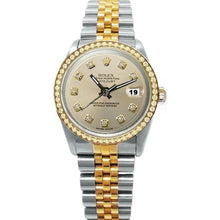 Diamond Dial Bezel Rolex Datejust Watch