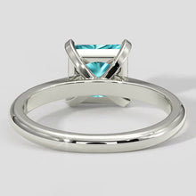 Vibrant 1.75 Carat Cushion Paraiba Ring