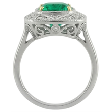 Designer Gemstone Ring 3 ct – top view