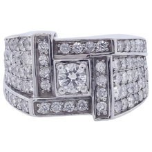 Vintage Look Men's Ring Round Natural Earth Mined Diamond Jewellery 3 Carats