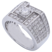 Vintage Look Men's Ring Round Natural Earth Mined Diamond Jewellery 3 Carats