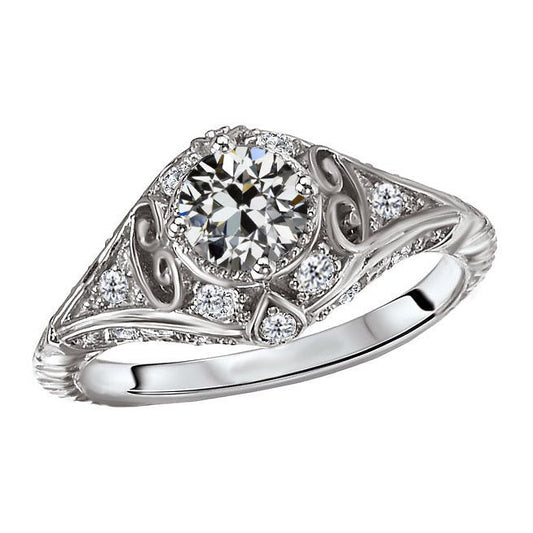 Diamond Proposal Ring 3-ct 14K White Gold – main view