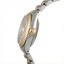 Vintage Ladies Steel Gold Two-Tone Vintage Rolex Fi Watch Jubilee