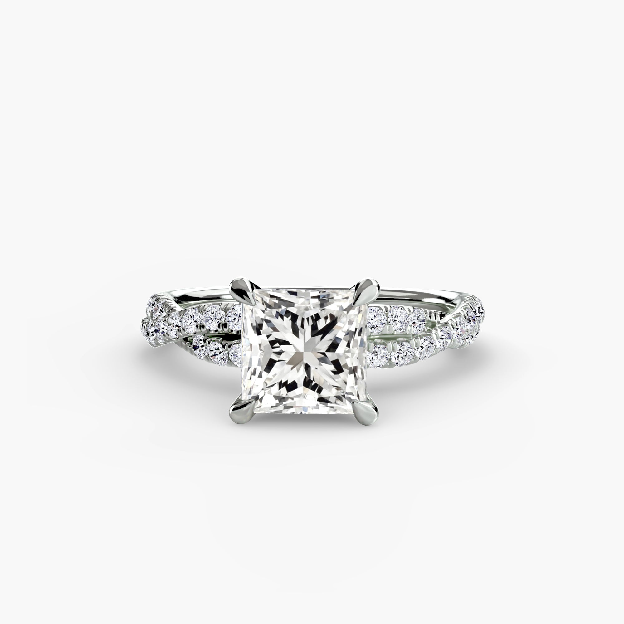 Luxury Precious Stone Setting ct – side view