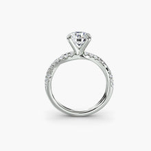 Earth-Mined Precious Stone Setting – front view