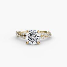 Luxury Precious Stone Setting ct – front view