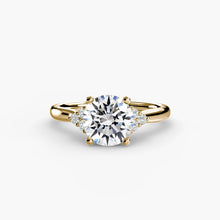 Setting Gold with Gemstone – alternate view