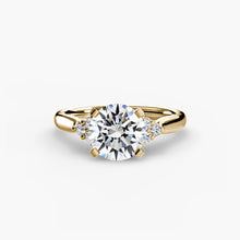 Setting Gold with Gemstone – front view