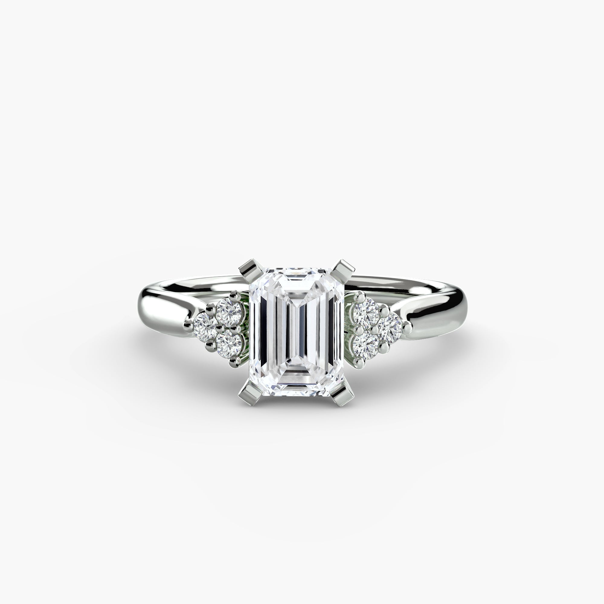 Gemstone Setting -ct Gold – back view