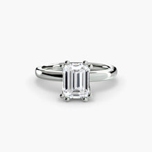 Natural Gemstone Setting ct Gold – back view