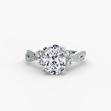 Genuine Brilliant Diamond Setting 0.35 ct Gold – main view