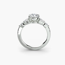 Genuine Precious Stone Setting – front view
