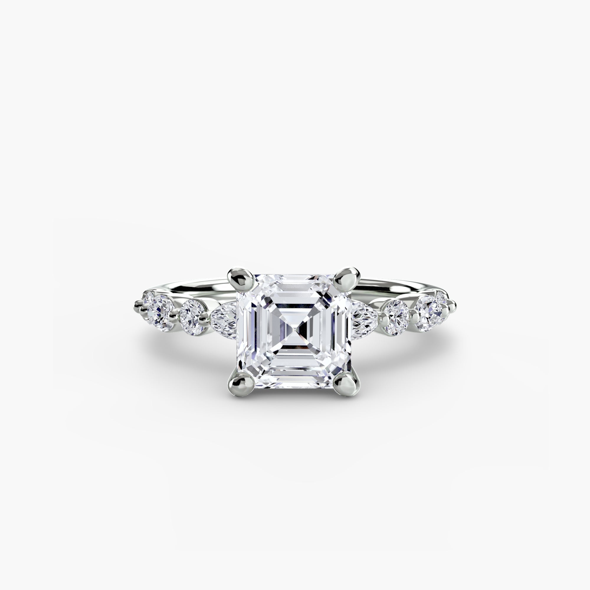 Shimmering Fine Diamond Setting 0.35 ct – close-up