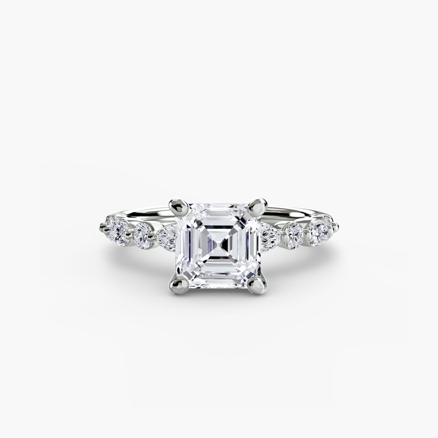 Shimmering Fine Diamond Setting 0.35 ct – close-up