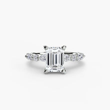 Fine Diamond Setting 0.35-ct Gold – back view