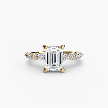 Setting Gold with Fine Diamond – back view