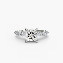 Shimmering Setting 0.35 ct – side view