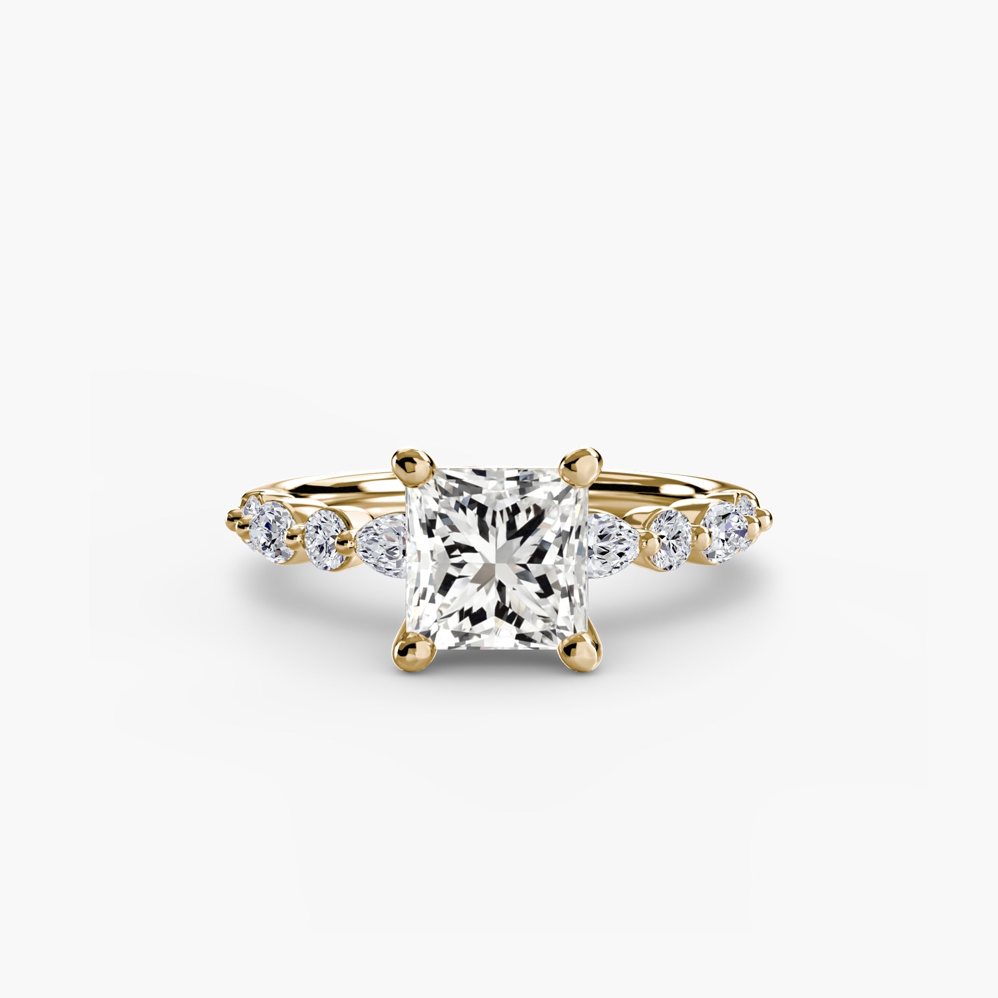 Shimmering Setting 0.35 ct – side view