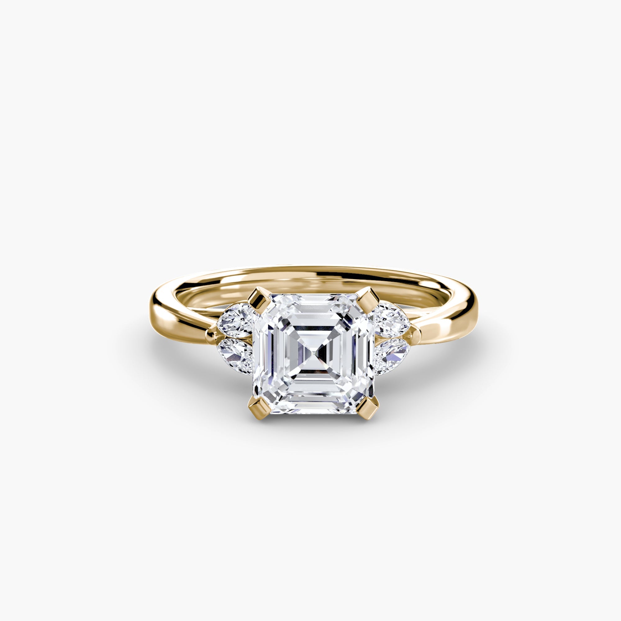Setting Gold with Gemstone – close-up