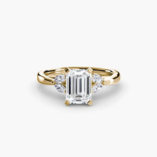 Setting Gold with Gemstone – back view