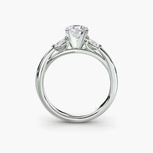 Gemstone Setting -ct Gold – front view