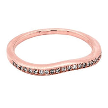 Wedding Anniversary Band 0.75 Carats Round Real Diamond F Vs1 Rose Gold 14K 3